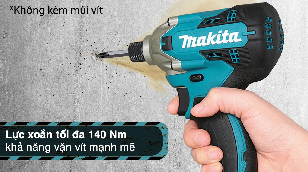 Máy vặn vít pin Makita DTD156Z 18V (không kèm pin, sạc)