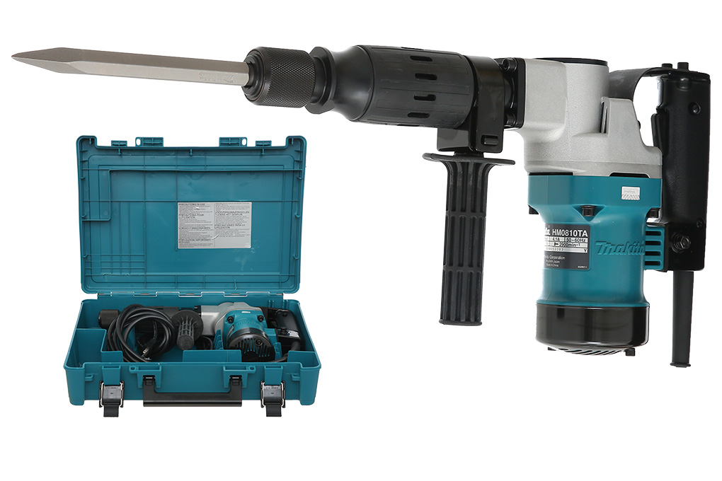 Máy đục bê tông điện Makita HM0810TA 900W Màu Xanh lá