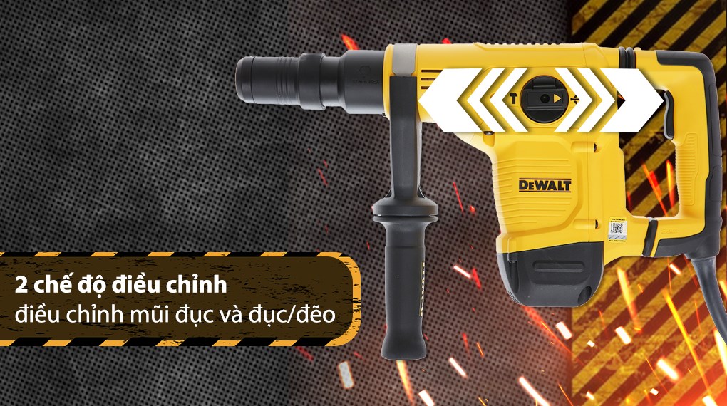 Máy đục bê tông điện Dewalt D25811K-B1 1050W