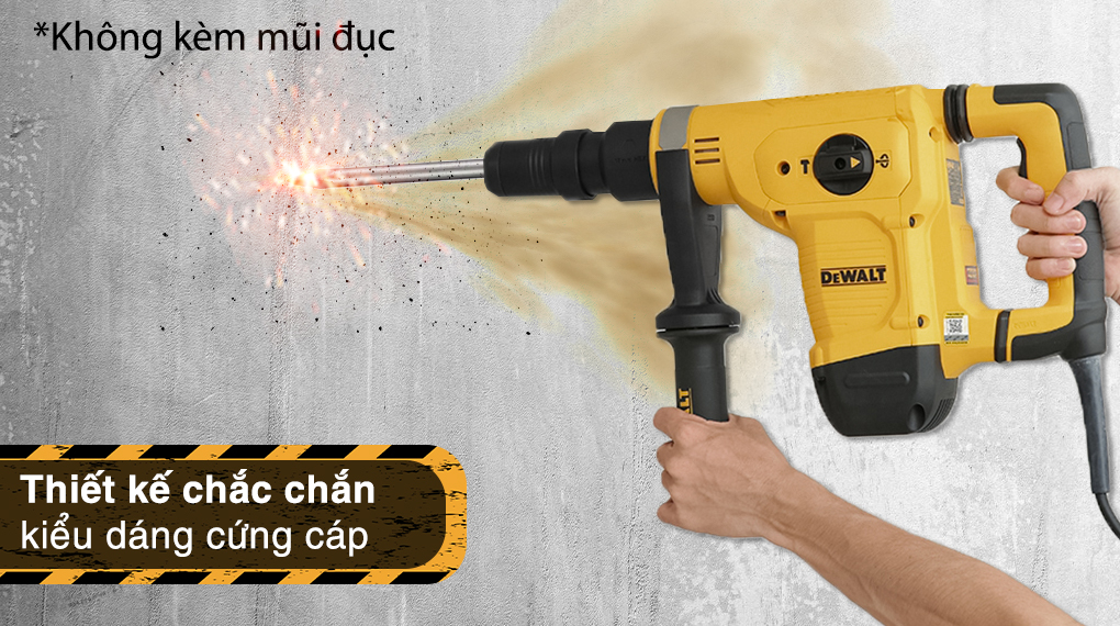 Máy đục bê tông Dewalt D25811K-B1 1050W - chính hãng, giá tốt