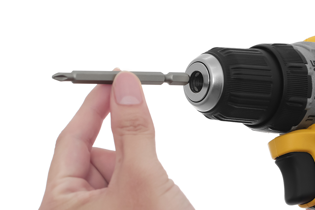 Máy khoan pin Dewalt DCD701D2-KR 12V (2 pin 2 Ah, 1 sạc) Màu Đen - Vàng
