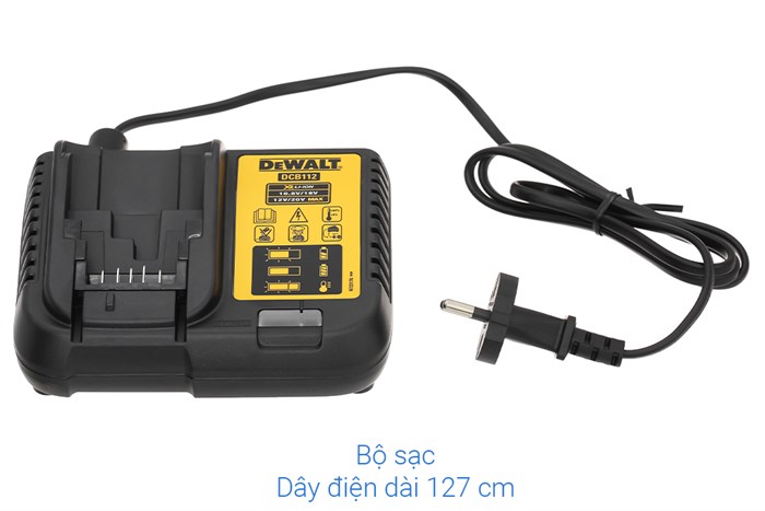 Máy khoan pin Dewalt DCD701D2-KR 12V (2 pin 2 Ah, 1 sạc)