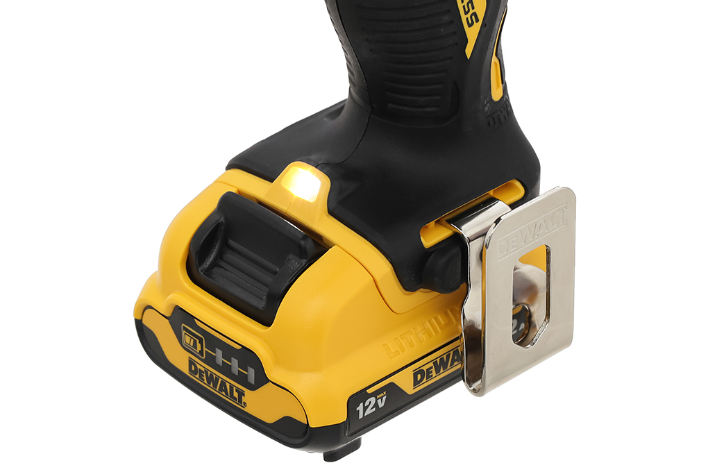 Máy khoan pin Dewalt DCD701D2-KR 12V (2 pin 2 Ah, 1 sạc) Màu Đen - Vàng
