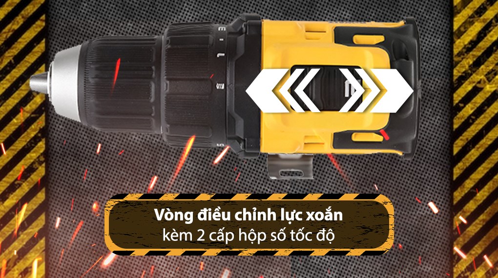 Máy khoan vặn vít pin Dewalt DCD708N-KR 20V (không kèm pin, sạc)