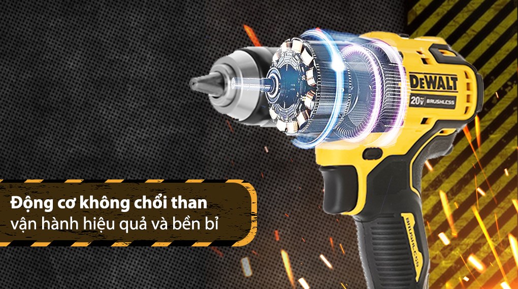 Máy khoan pin Dewalt DCD709N-KR 18V (không kèm pin, sạc)