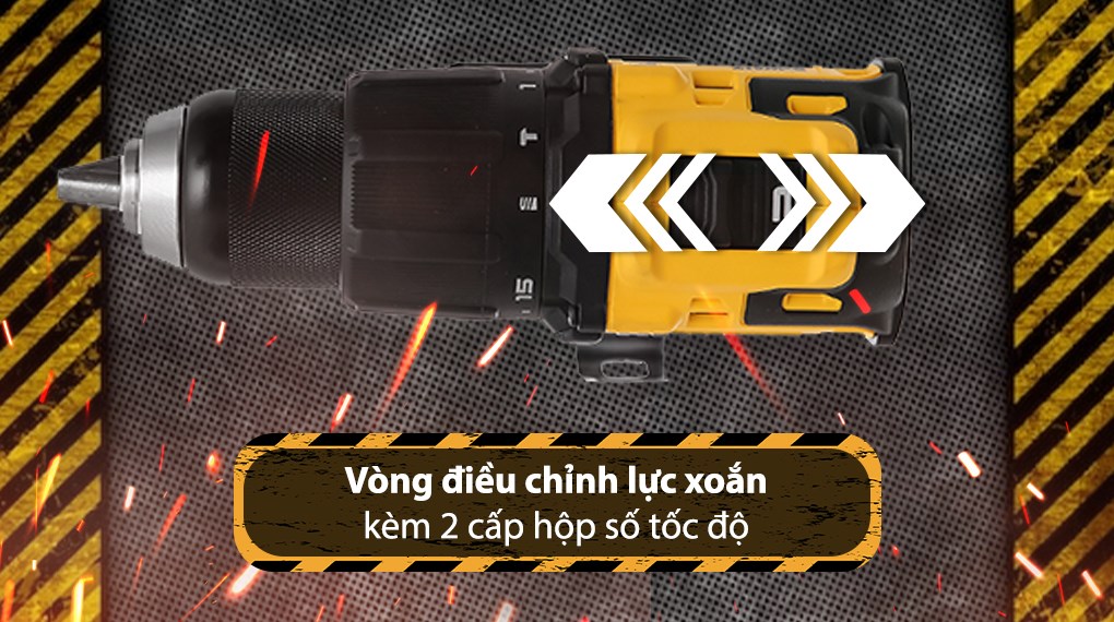 Máy khoan pin Dewalt DCD709N-KR 18V (không kèm pin, sạc)