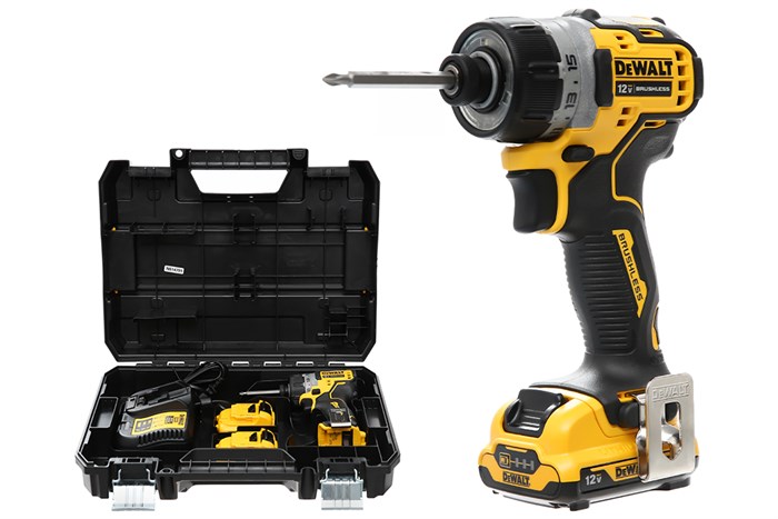 Máy khoan vặn vít pin Dewalt DCF601D2-KR 12V (2 pin 2 Ah, 1 sạc)