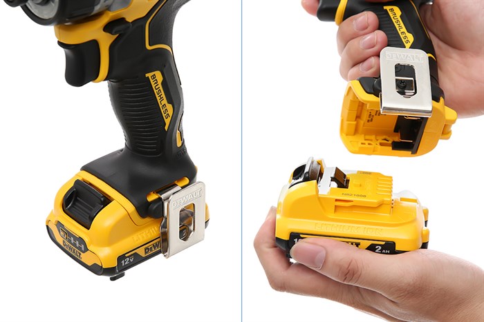 Máy khoan vặn vít pin Dewalt DCF601D2-KR 12V (2 pin 2 Ah, 1 sạc)