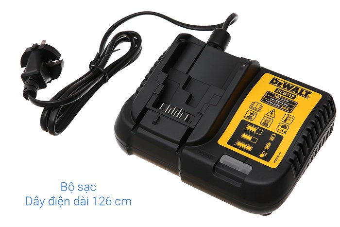 Máy khoan vặn vít pin Dewalt DCF601D2-KR 12V (2 pin 2 Ah, 1 sạc)