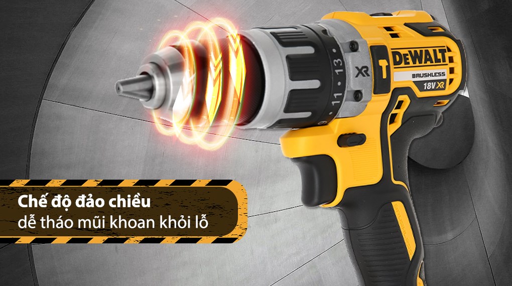 Máy khoan vặn vít động lực pin Dewalt DCD796N-KR 18V (không kèm pin, sạc)