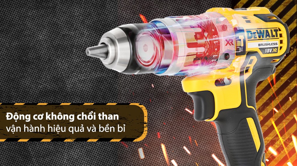 Máy khoan vặn vít động lực pin Dewalt DCD796N-KR 18V (không kèm pin, sạc)