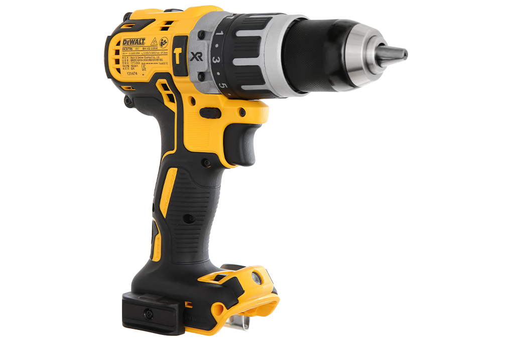 Máy khoan vặn vít động lực pin Dewalt DCD796N-KR 18V (không kèm pin, sạc) Màu Đen - Vàng