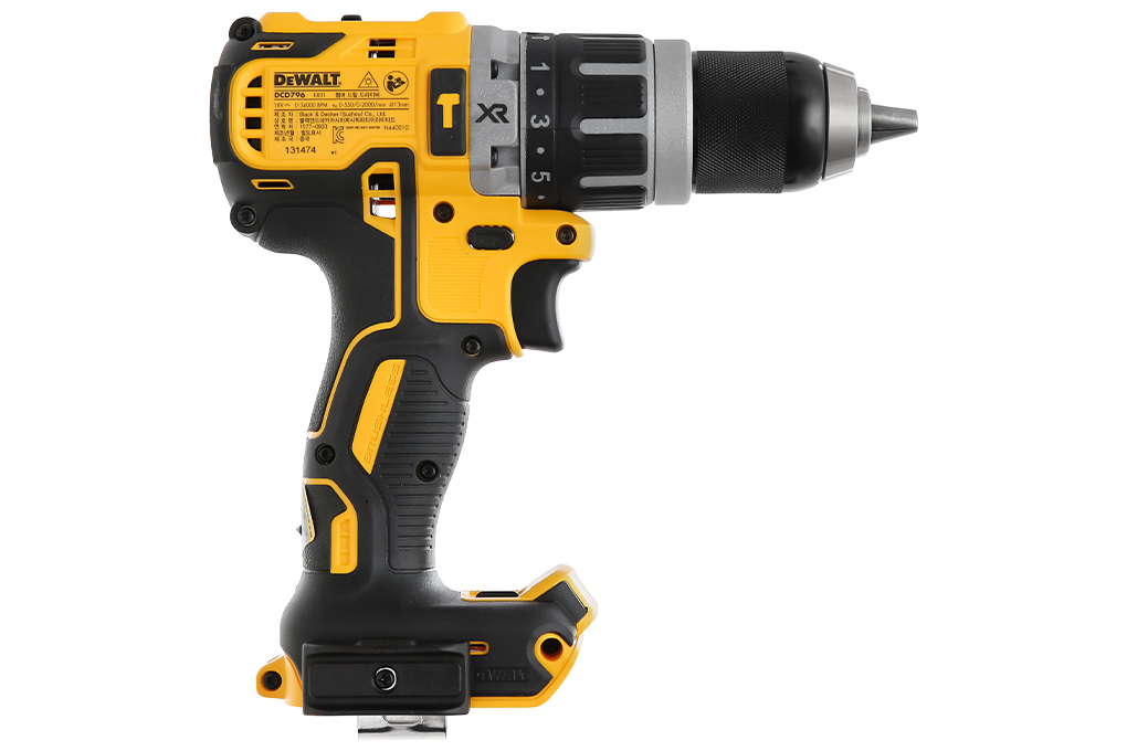 Máy khoan vặn vít động lực pin Dewalt DCD796N-KR 18V (không kèm pin, sạc) Màu Đen - Vàng