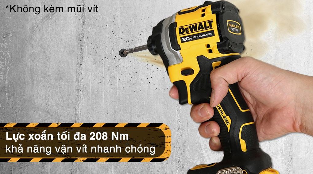 Máy vặn vít pin Dewalt DCF850N-B1 18V (không kèm pin, sạc)