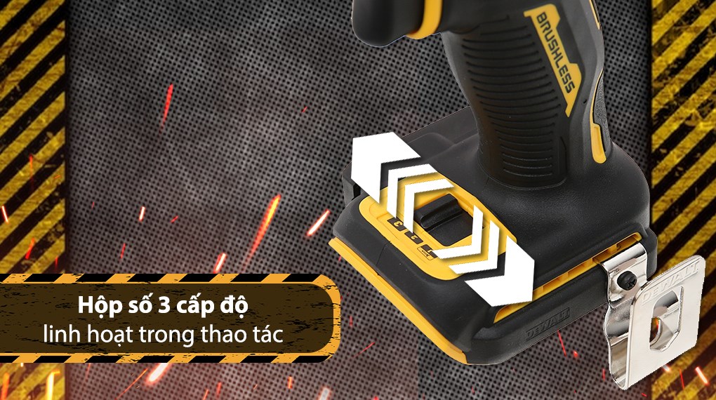 Máy vặn vít pin Dewalt DCF850N-B1 18V (không kèm pin, sạc)