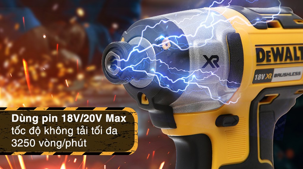 Máy vặn vít pin Dewalt DCF887N-KR 20V (không kèm pin, sạc)