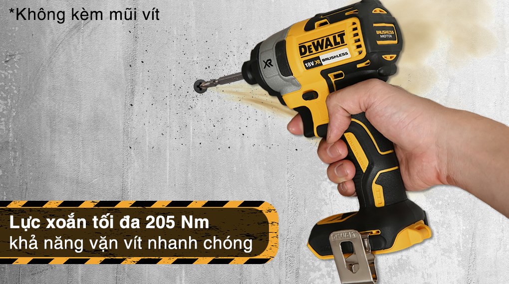Máy vặn vít pin Dewalt DCF887N-KR 20V (không kèm pin, sạc)