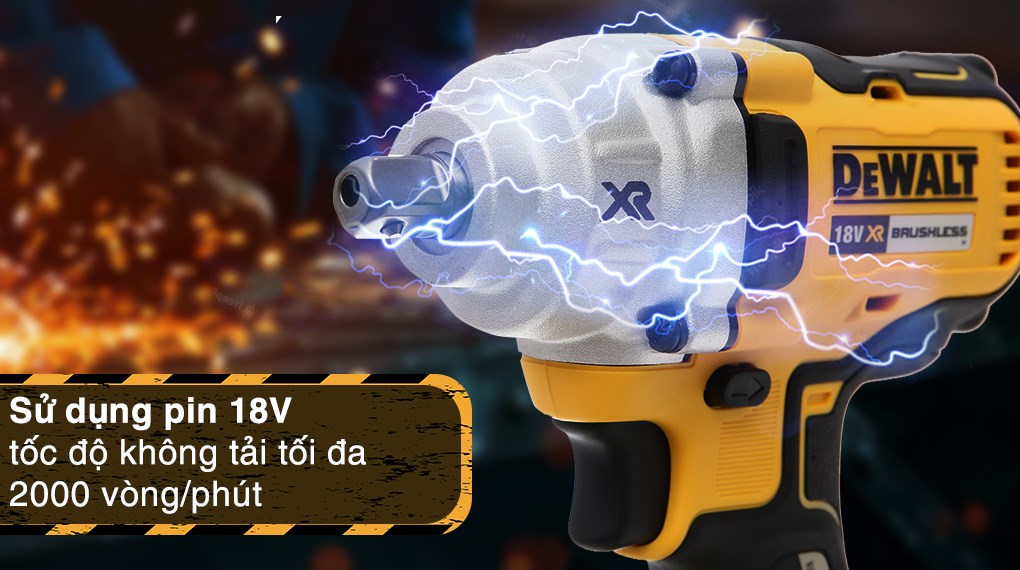 Máy vặn bu lông động lực pin Dewalt DCF894N-KR 18V (không kèm pin, sạc)