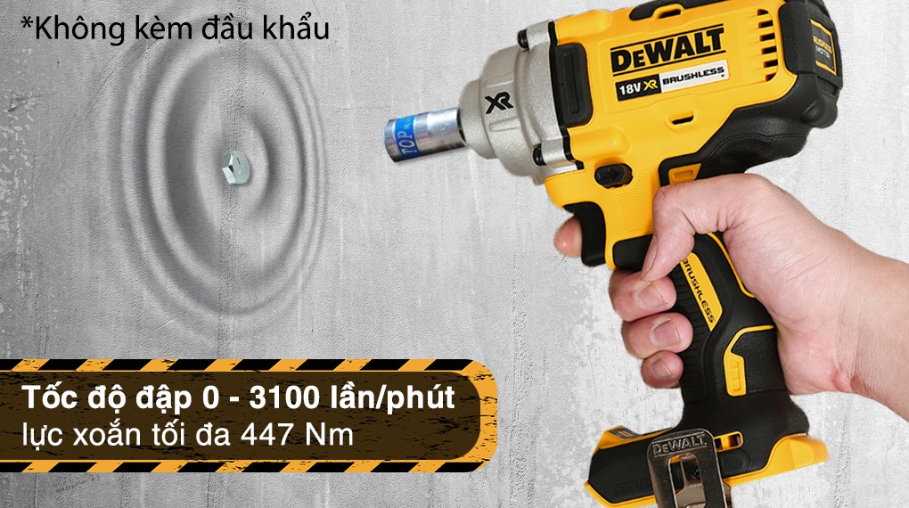 Máy vặn bu lông động lực pin Dewalt DCF894N-KR 18V (không kèm pin, sạc)