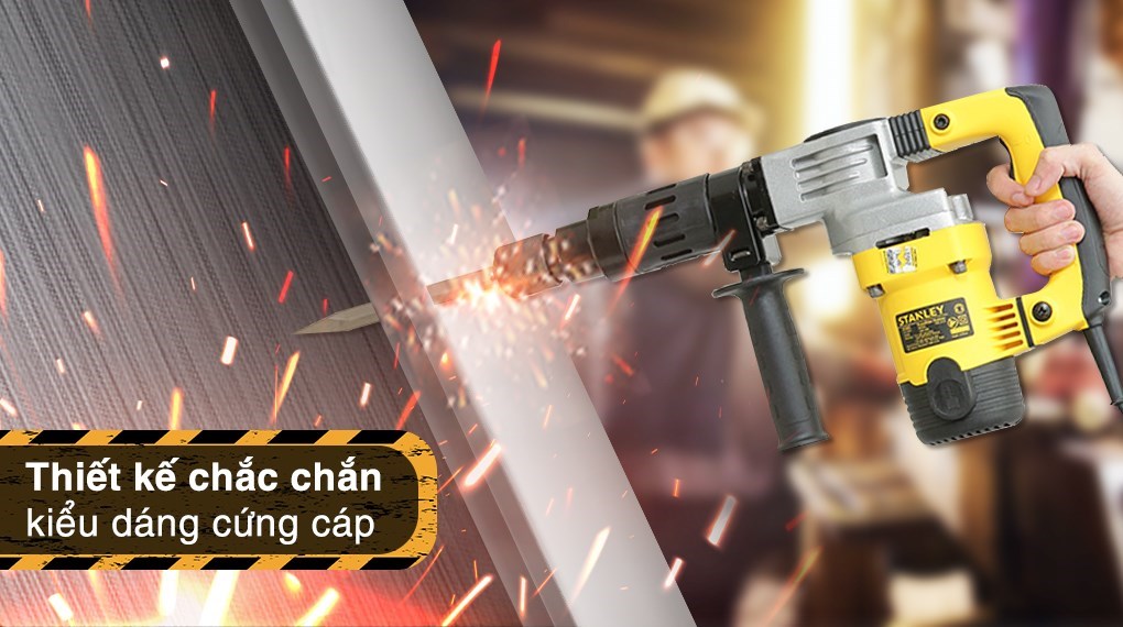 Máy đục bê tông điện Stanley STHM5KHV-B1 1010W