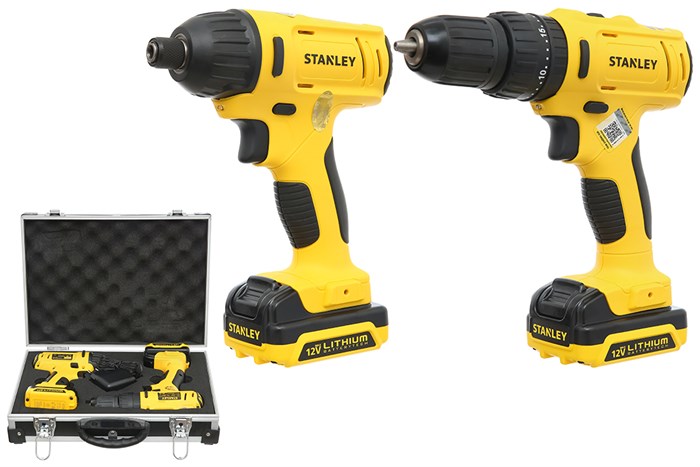 Máy khoan động lực pin Stanley SCHI121S2FK-B1 12V - chính hãng, giá tốt