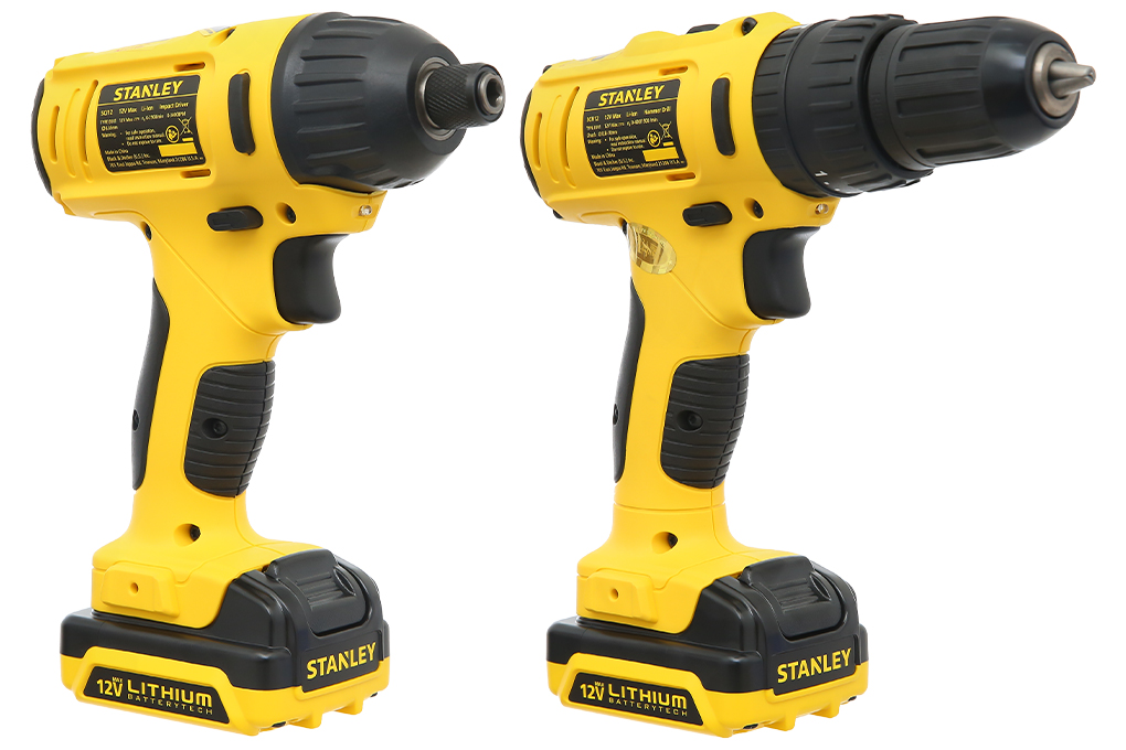 Bộ 2 máy khoan động lực pin Stanley SCHI121S2FK-B1 12V (2 pin, 1 sạc) - 2