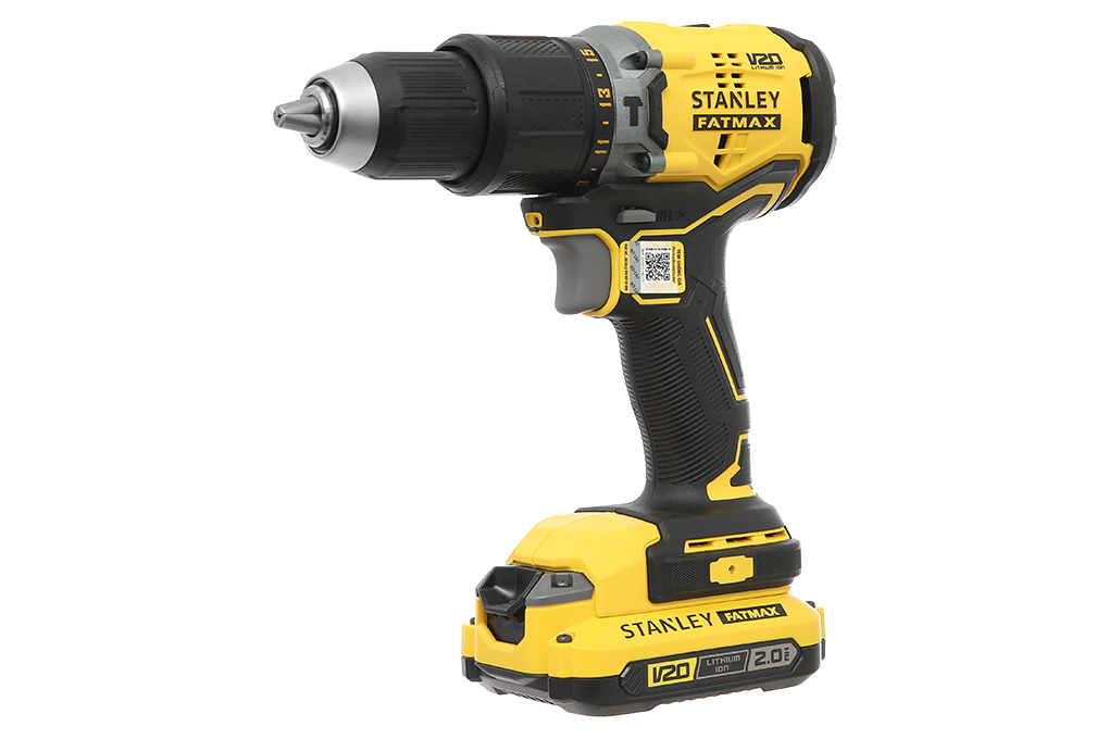 Máy khoan động lực pin Stanley SBD715D2K-B1 20V (2 pin 2 Ah, 1 sạc) Màu Đen - Vàng