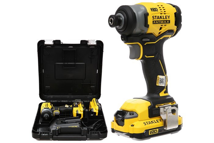 Máy vặn vít pin Stanley SBI810D2K-B1 20V (2 pin 2 Ah, 1 sạc)