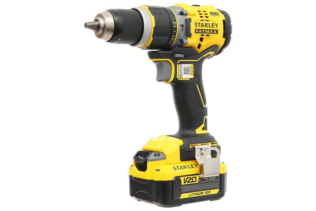 Máy khoan vặn vít động lực pin Stanley SBD721M2K-KR 18V (2 pin 4 Ah, 1 sạc) Màu Đen - Vàng