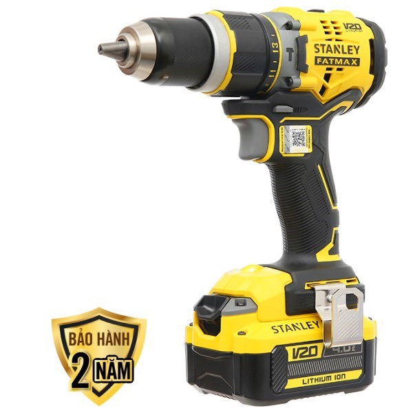 Máy khoan vặn vít động lực pin Stanley SBD721M2K-KR 18V (2 pin 4 Ah, 1 sạc)