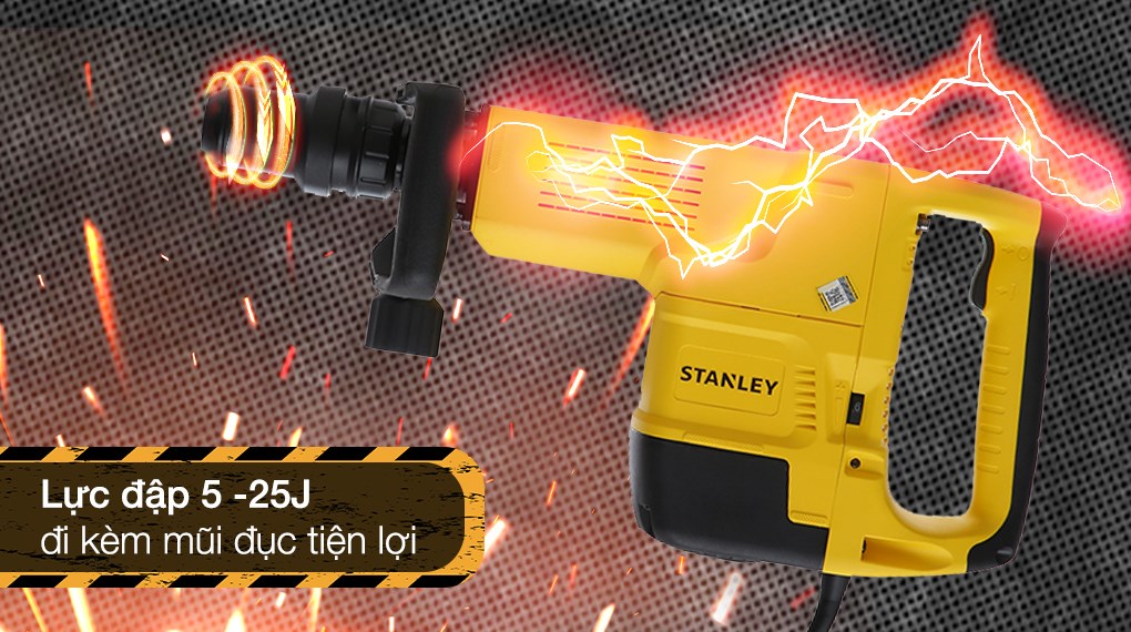 Máy đục bê tông điện Stanley STHM10K-B1 1600W