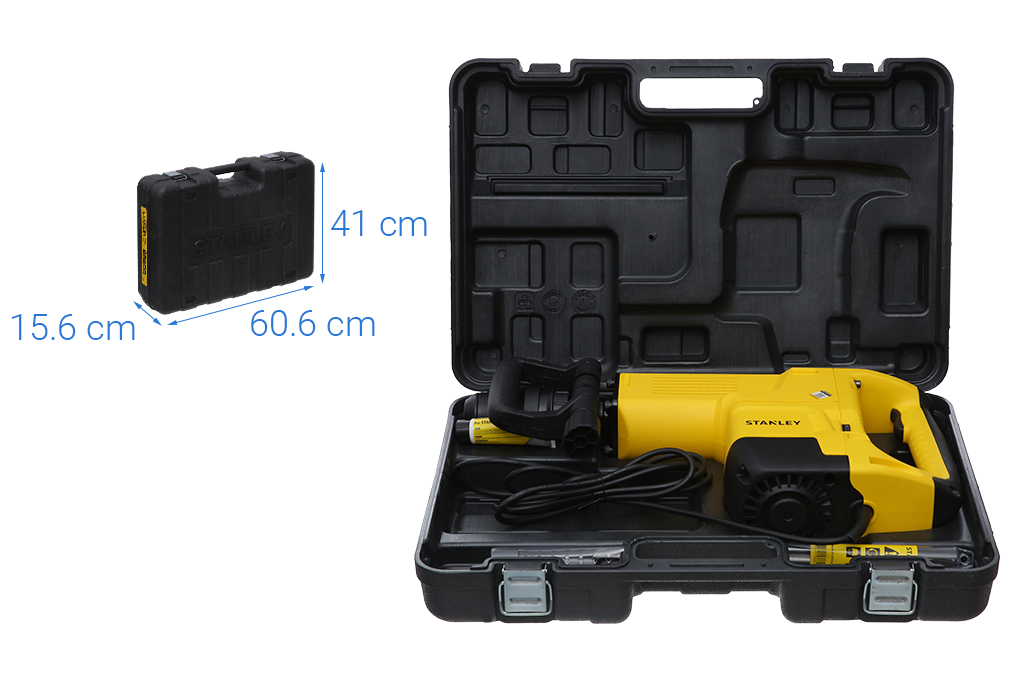 Máy đục bê tông điện Stanley STHM10K-B1 1600W Màu Đen - Vàng