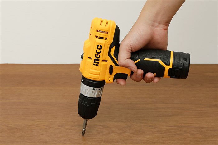 Máy khoan búa pin Ingco CIDLI1232 12V Màu Đen - Vàng