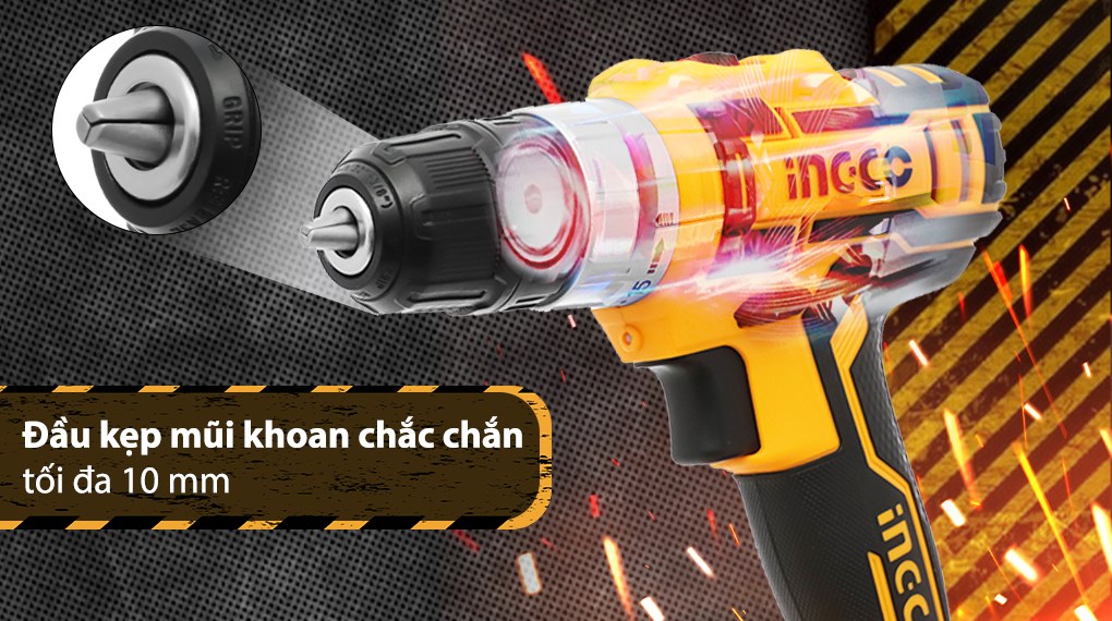 Máy khoan vặn vít pin Ingco CDLI20024 20V