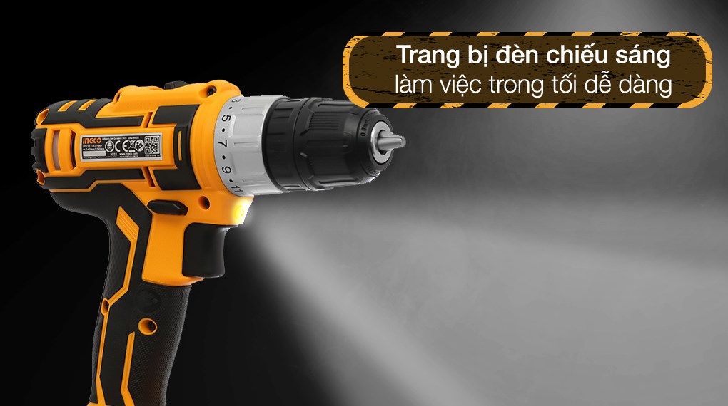 Máy khoan vặn vít pin Ingco CDLI20024 20V