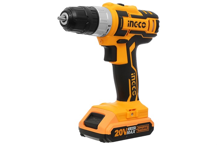 Máy khoan vặn vít pin Ingco CDLI20024 20V Màu Đen - Vàng