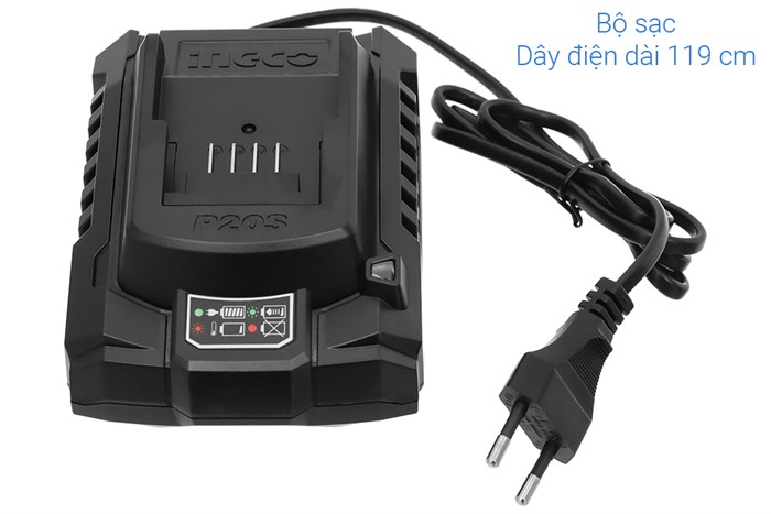 Máy khoan vặn vít pin Ingco CDLI20024 20V Màu Đen - Vàng