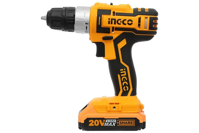 Máy khoan vặn vít pin Ingco CDLI20024 20V Màu Đen - Vàng