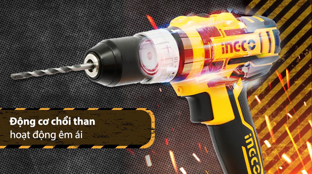 Máy khoan búa pin Ingco CIDLI2002 20V