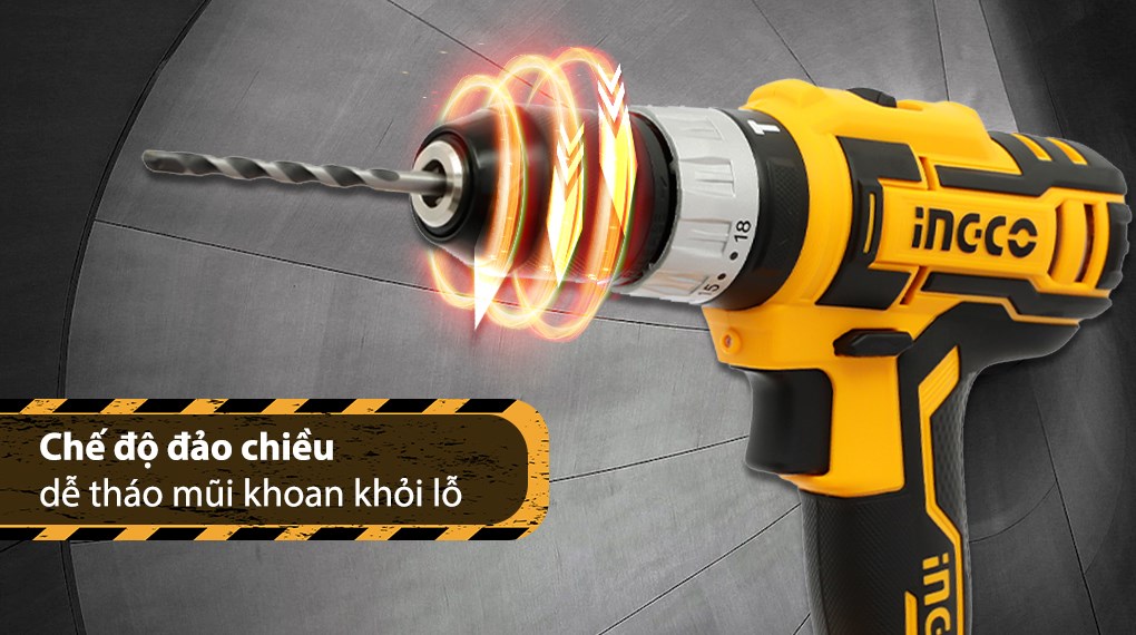 Máy khoan búa pin Ingco CIDLI2002 20V