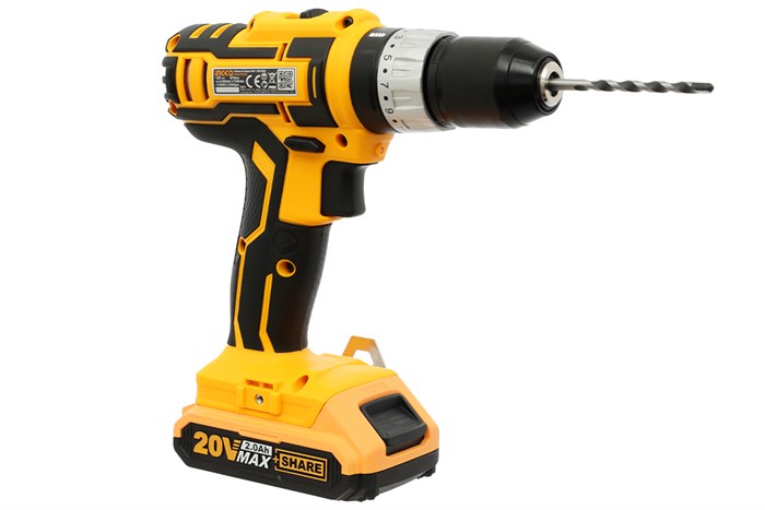 Máy khoan búa pin Ingco CIDLI2002 20V Màu Đen - Vàng