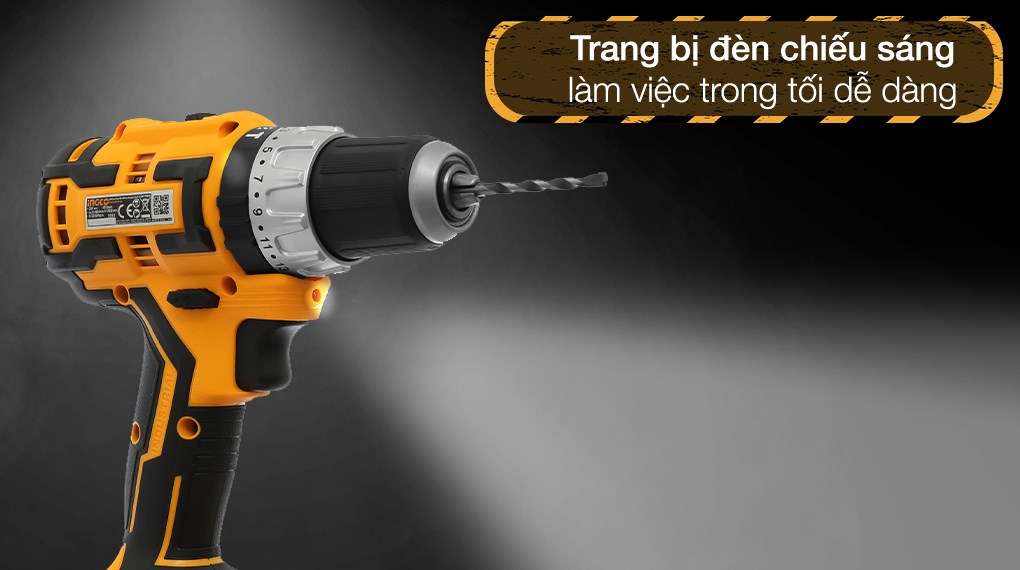 Máy khoan búa pin Ingco CIDLI20608 20V (2 pin)