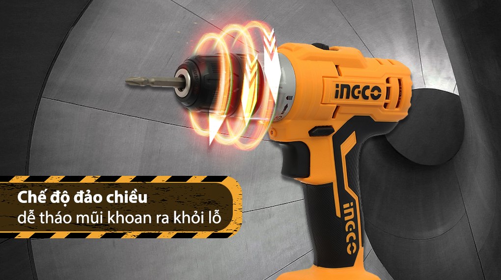 Máy khoan vặn vít pin Ingco CDLI1221 12V