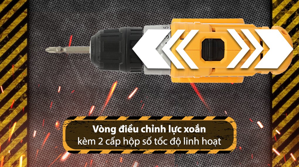 Máy khoan vặn vít pin Ingco CDLI1221 12V