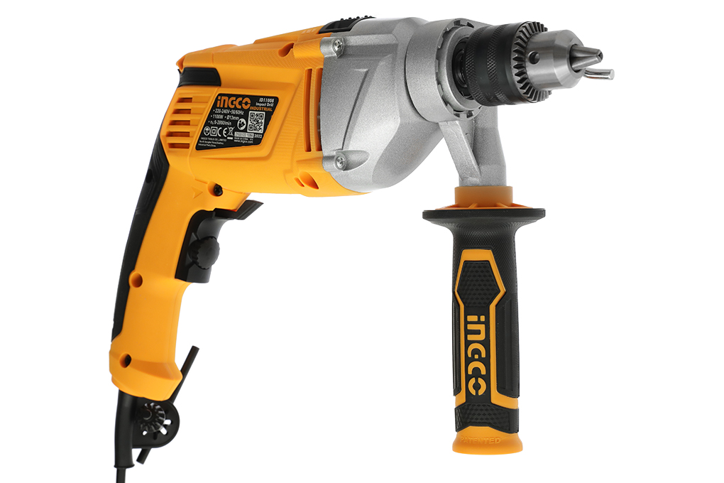 Máy khoan động lực điện Ingco ID11008 1100W Màu Đen - Vàng