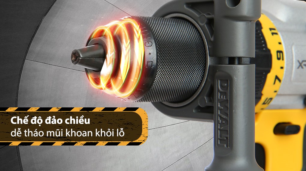 Máy khoan vặn vít động lực pin Dewalt DCD999N-B1 20V (không kèm pin, sạc)