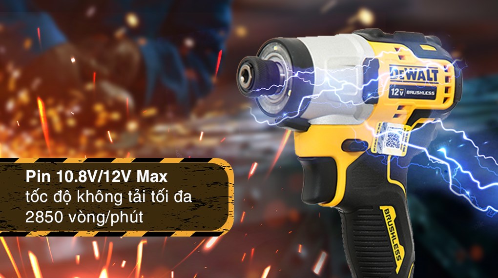 Máy vặn vít pin Dewalt DCF801N-KR 12V (không kèm pin, sạc)