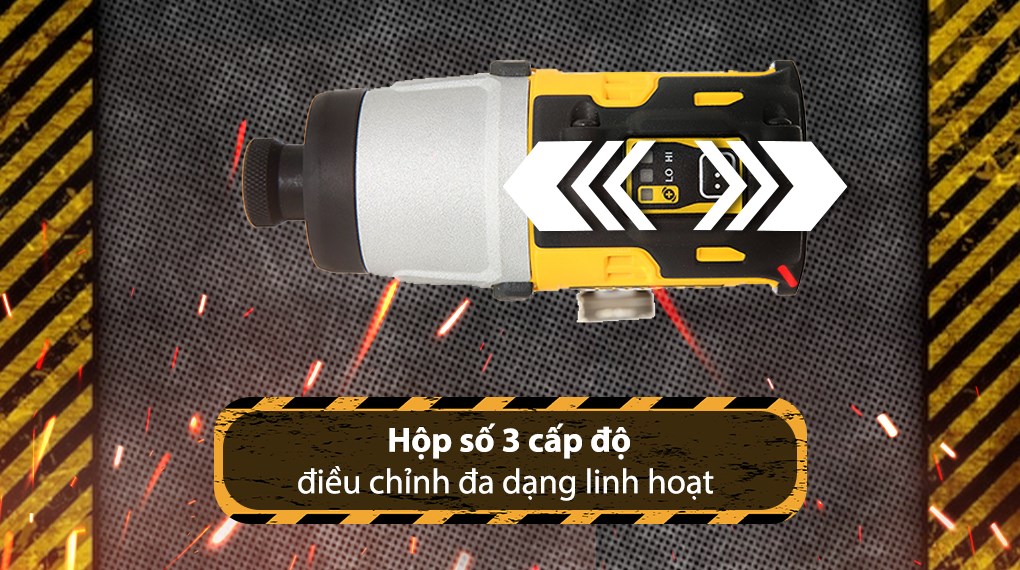 Máy vặn vít pin Dewalt DCF801N-KR 12V (không kèm pin, sạc)