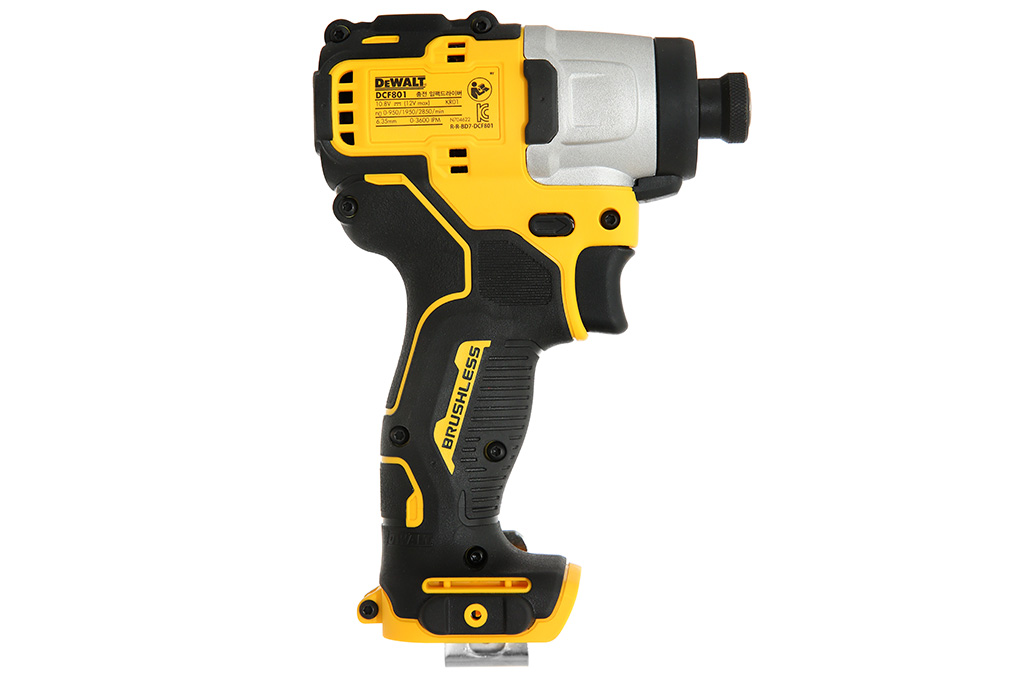 Máy vặn vít pin Dewalt DCF801N-KR 12V (không kèm pin, sạc) Màu Đen - Vàng