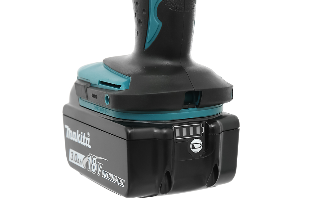 Máy khoan vặn vít động lực pin Makita DHP453SFX8 18V (1 pin, 1 sạc) Màu Xanh lá